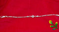 925 Sterling Silver Cowrie Shell Bracelet for Women & Girls