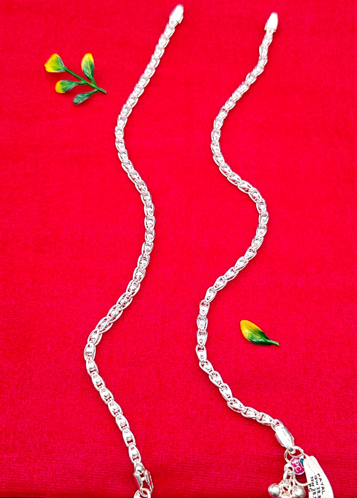 Designer Silver Payal