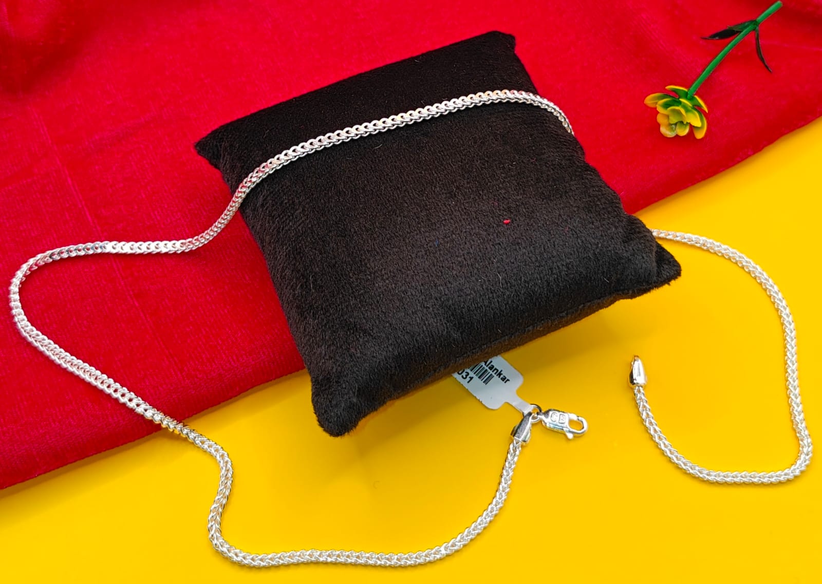 Box Link Silver Chain