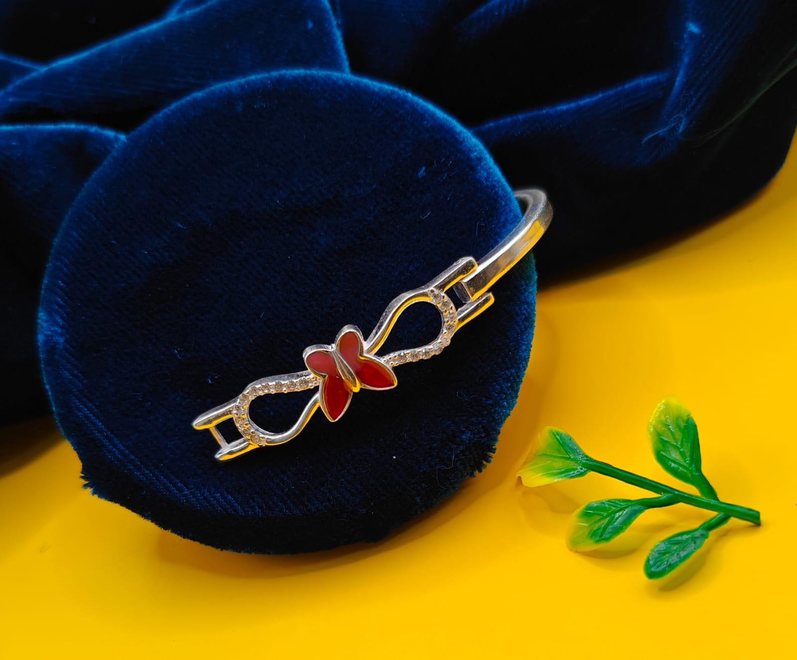 Red Butterfly Ladies Bracelet